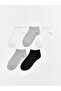 Two Mt Shop Quality Lcw Dream Ecru Patterned 5-Pack Women's Booties Socks