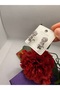 Zircon Stone Knot Model Silver Color Steel Earrings - 4