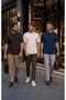 Green Premium 3-Pack Unisex Oysho Regular Oversize Crew Neck T-Shirt Pack - 2