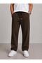 Men's Linen Relaxed Fit Baggy Trousers - Summer Loose Fit Pants - 3