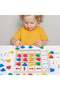 Wooden Color and Direction Matching Game for Children |   Educational Sensory and Logical Game |   Activity for the Development of Cognitive Abilities |   Suitable for Children Aged 3 and Above - 2