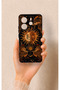 Redmi Note 14 4g Compatible Mystic Sun Pattern Silicone Case