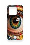 Reeder S71 Compatible Colorful Eye Doll Patterned Silicone Case - 4