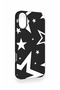 iPhone 16 Plus Compatible Black Mega Star Patterned Silicone Case - 3