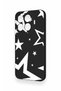 Mi 17t Pro 5g Compatible Black Mega Star Patterned Silicone Case - 3