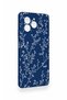 Omix X7 Compatible Thin Leaf Branch Patterned Silicone Case - 3