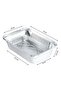 Disposable Aluminium Foil Food Storage Containers with Lids, Rectangular, 20 Pieces, 26 x 18 x 5.5cm - 2