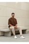 Men Raglan Sleeve Oversized T-shirt - 5