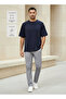Men Raglan Sleeve Oversized T-shirt - 2