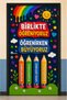 Elastic Door Decoration, Fabric Door Dressing, We Learn Together We Grow While Learning, Classroom Door, School Activity Door Decoration