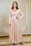 Beige Women's Dress – ELM D 421 - 5