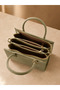 Women's Zippered Imported Quality Premium Stylish and Elegant Hand & Shoulder Bag Size: 20 X 18 cm - 6