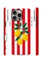 iPhone 15 Pro Vorian Dual Layer Case Lemon Parade Red - 2