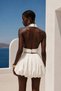New Season Turtleneck Gathered Blouse Balloon Skirt Modal Double Set 52135024 - 2