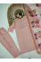 Pink Rayon Slub Embroidered Kurta Set with Chanderi Dupatta - FFT8032 | Pink-Size:L-40-Inches - 6