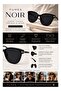 Noir Women's Cat-Eye Sunglasses | Premium Gloss Black Frame with Smoke UV400 Lenses | Model 4603-C2 - 7