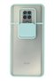 Aconcept Redmi Note 9 Pro Case Palm Frosted Camera Sliding Silicone (204516) - Turquoise