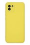 Aconcept Galaxy A03 Case Nano Inside Velvet Silicone (232019) - Yellow