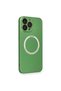 Aconcept iPhone 13 Pro Case Jack Magneticsafe Lens Silicone (11257) - Green - 2
