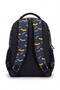 Set of 4, Boy's Patterned Primary School School Bag + Lunch Box + Pen Holder + Eraser Holder - 5
