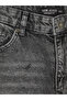 Lcw Jeans Anthracite Regular Fit Men's Jean Shorts - 5