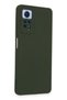 Aconcept Redmi Note 12 Pro 4g Case Nano Velvet Silicone - (34311) Dark Green - 2