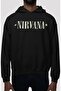 Design Nirvana Rock Metal Music Band Back Printed Unisex Oversize Combed Cotton Hoodie - 4