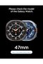 Rugged Armor Samsung Galaxy Watch Ultra 2 Case Cover (2026) 47mm Scratch Resistant Shock Proof - Matte Black - 2