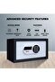 Safety Solutions O-Squire Digital Safe; 24 Months ; 9 Liter Capacity, Ideal for Home Office Hotel Use, Cash Documents, Black/White - 6