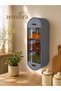 Spice Rack Set Countertop Set Wall Mounted Spice Rack Set with Stand 5 Drawers Self-Adhesive Anthracite - 2