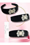 Lux Stone Black Velvet Crown Di̇ana Series