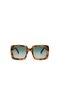 Club Ischia Green Lens Polarized Sunglasses Classic Havana