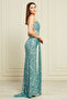 Luna Payetli Maxi Elbise - 4