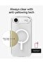 Crystal Palace Case for iPhone Air - Clear, Drop Protection (13ft/4m), ClearGuard Anti‑Yellowing & Scratch‑Resistant, MagSafe & Wireless Charging Compatible - 3