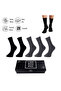 Pure Bamboo Summer Men's Socks Long Plain Short Socks Seamless Premium Gift Boxed 5-Piece Softaura Series L5952Aznp