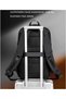 Golden Wolf Casual Laptop Backpack Water Resistant Daypack for Business Casual Travel College for Men Women, GB00916, Black - 8