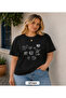 Your Name Is Plus Size Basic Cat Digital Printed T-Shirt