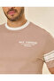Men Beige Digital Print T Shirt - 4