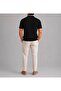 Black Polo V-Neck Short Sleeve Men's T-Shirt - 2