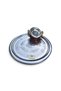Sapphire Snack Bowl Breakfast Set Chrome Tray 6 Pieces Copper Bowl Special Hand-Carved Copper Snack Bowl - 4