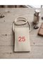 Phone Bag, Ready for Printing / Painting / Embroidery, 100% Cotton, 320 Gr Thick Linen, Phone Bag with Velcro Closure