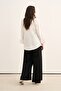 Women's Contrast Fit Form Padded Shirt Ecru - 4