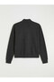 Nevavm Soft Touch Women's Sweatshirt with a High Collar Pattern and a Difference in Color - 7