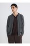 Trendlucky Standard Fit College Collar Men's Knitwear Cardigan with a Difference