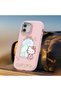 iPhone 13 Pro Compatible Case with Camera Protector Pink Silicone Couple Phone Case with Kitty Pattern - 6