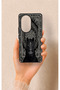 Honor 200 Pro 5g Compatible Ethnic Horse Figure Patterned Silicone Case