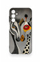 Samsung A15 Compatible Zebra and Giraffe Patterned Silicone Case - 2