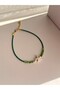 Green Sand Beads Starfish and Pearl Anklet - 3