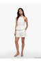 Original Halter Neck Women's Blouse with Gathered Tie Detail - 2