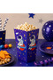 Popcorn Box Space 8-Piece Corn Box Popcorn Box Chips Box Snack Box Party Birthday